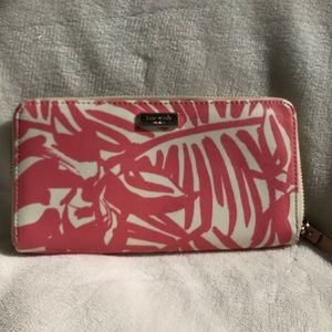 Kate Spade Zip Around-Wallet